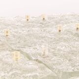 Murano glass ceiling lights by Kalmar, Austria, 1960s