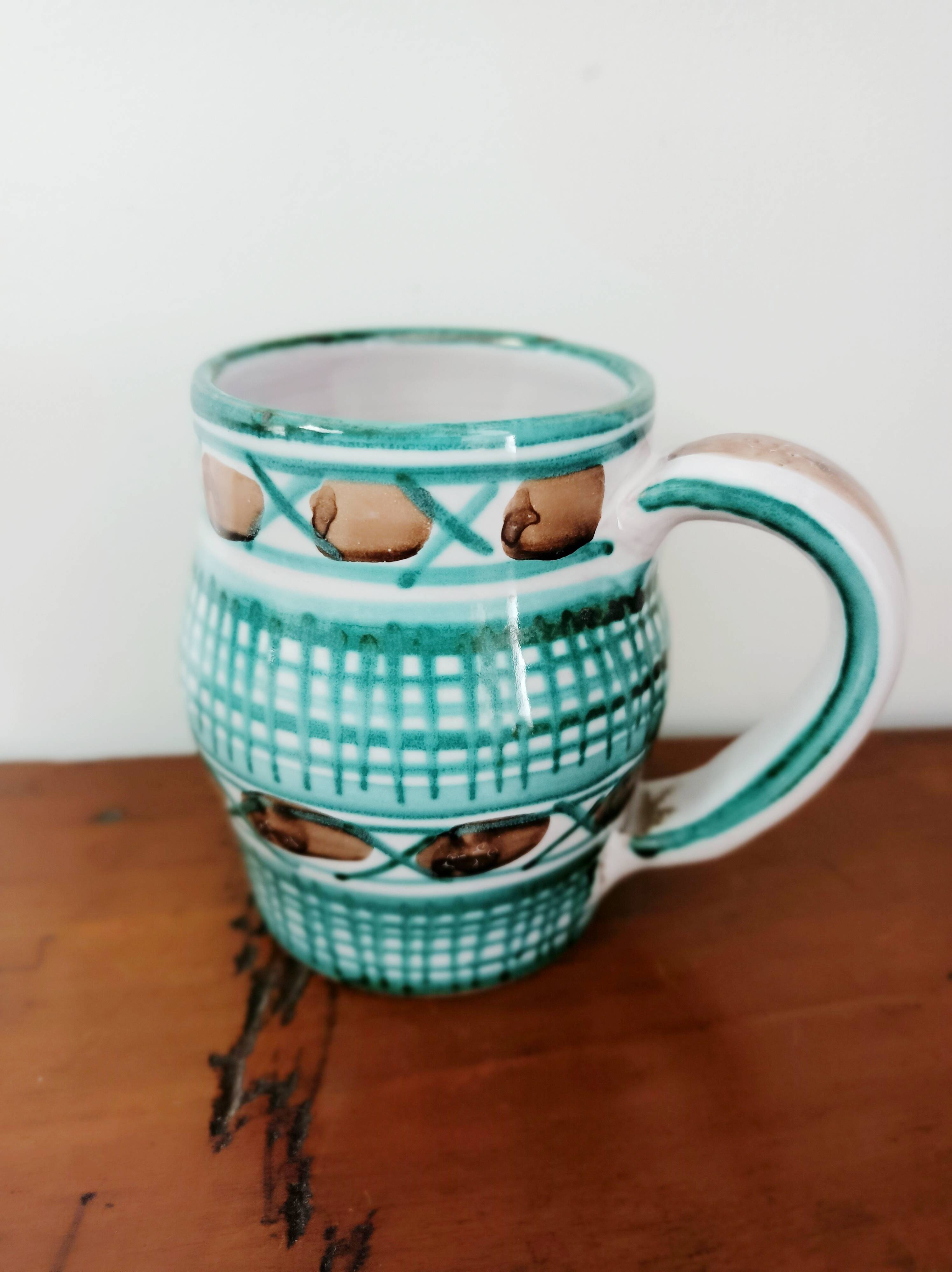 Robert Picault mug, cup, Vallauris