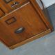 German oak drawer bank filing cabinet circa 1950
