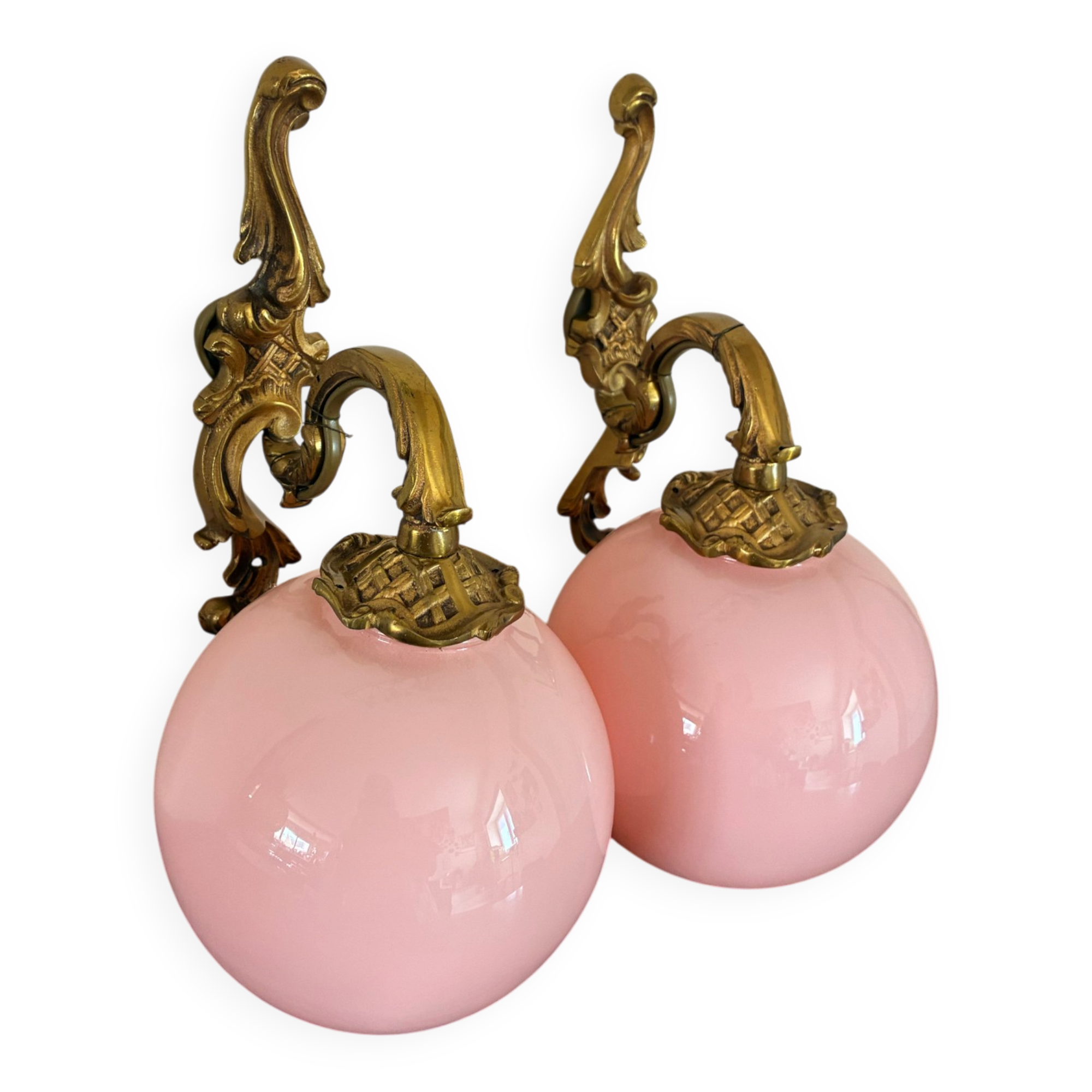 Pair of antique wall sconces