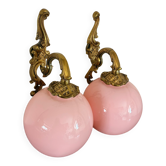 Pair of antique wall sconces