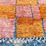 Handmade colourful rug from the Atlas Mountains 3/2m