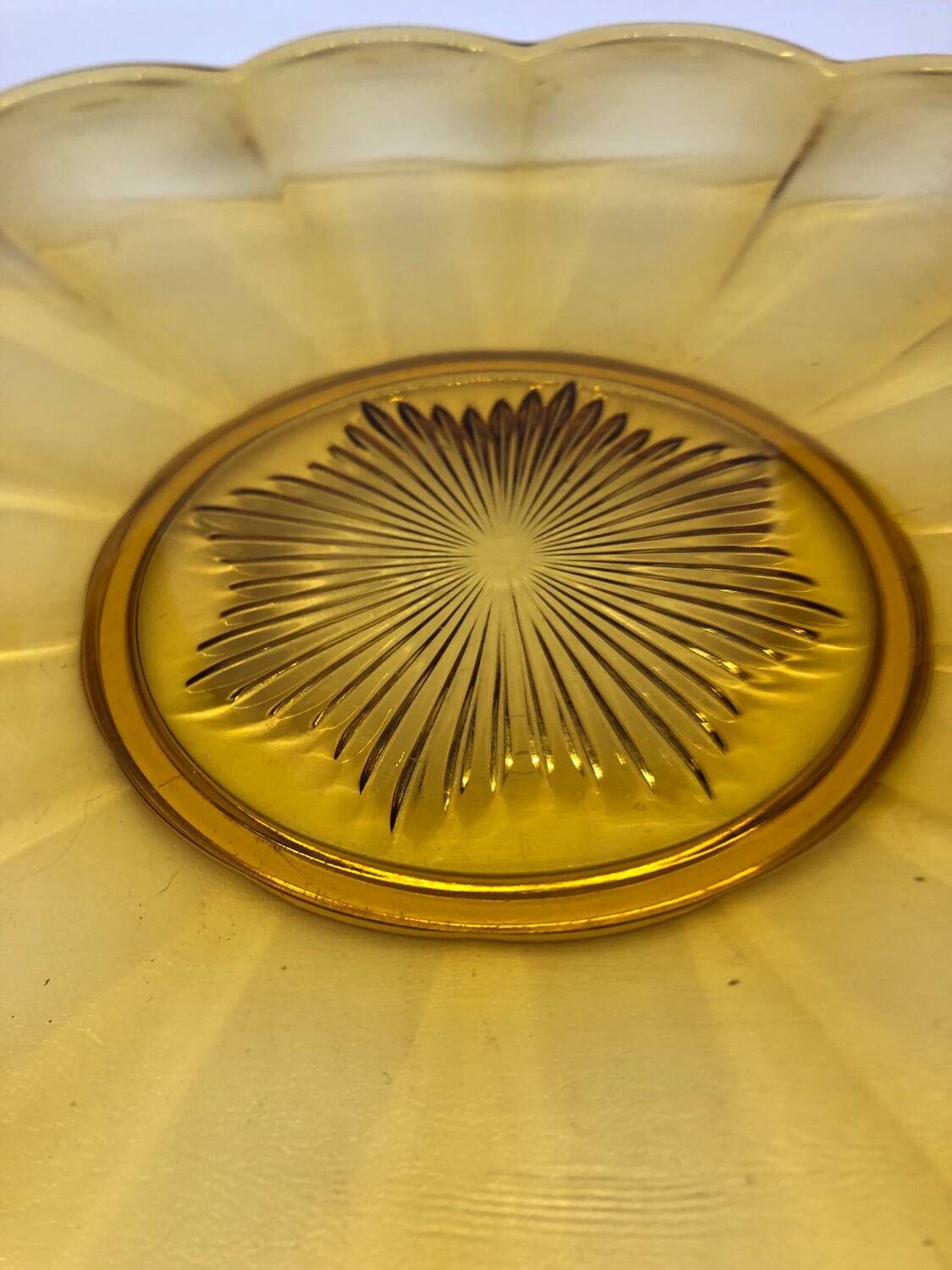 Luxval art deco dish from Val Saint Lambert