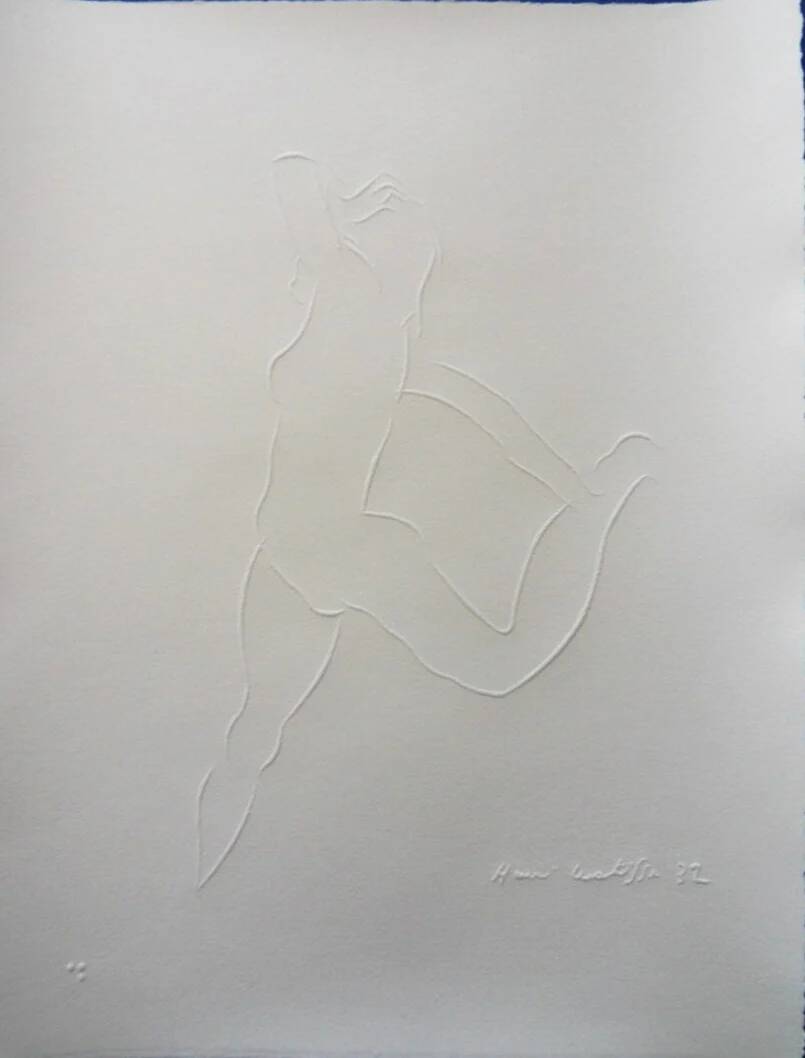 Henri Matisse: The Dancer - Signed engraving