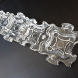 Suite 4 ashtrays candle holders glass of the 1970s puzzle