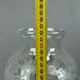 Antique French porcelain table lamp, brass and satin glass, 20th century.