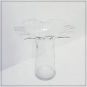 Vase en verre transparent attribué à Peill & Putzler - Vers 1970
