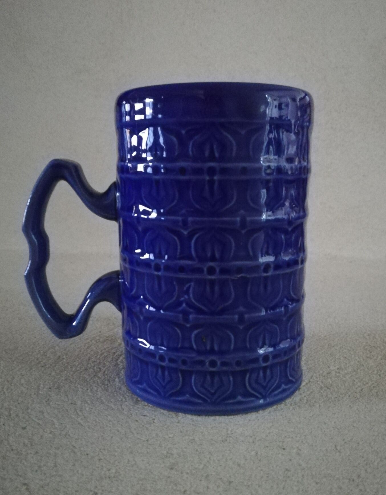 Glazed ceramic mug