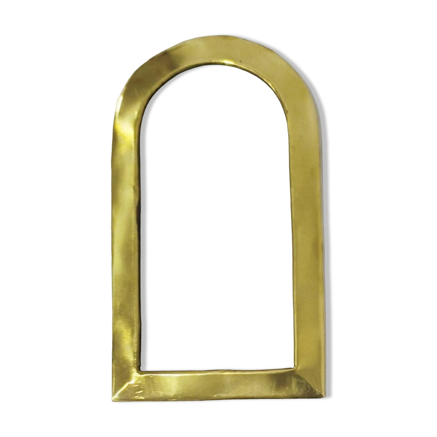 Handcrafted mirror made of brass in Morocco 25cm