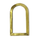 Mirroir artisanal fait en laiton au Maroc 25cm