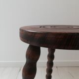 Vintage tripod stool