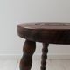 Tabouret tripode vintage