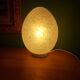 Lampe oeuf en verre