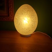 Glass egg lamp
