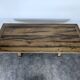 Two-column solid oak monastery table