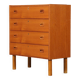 Commode teck 4 tiroirs 1970 danemark