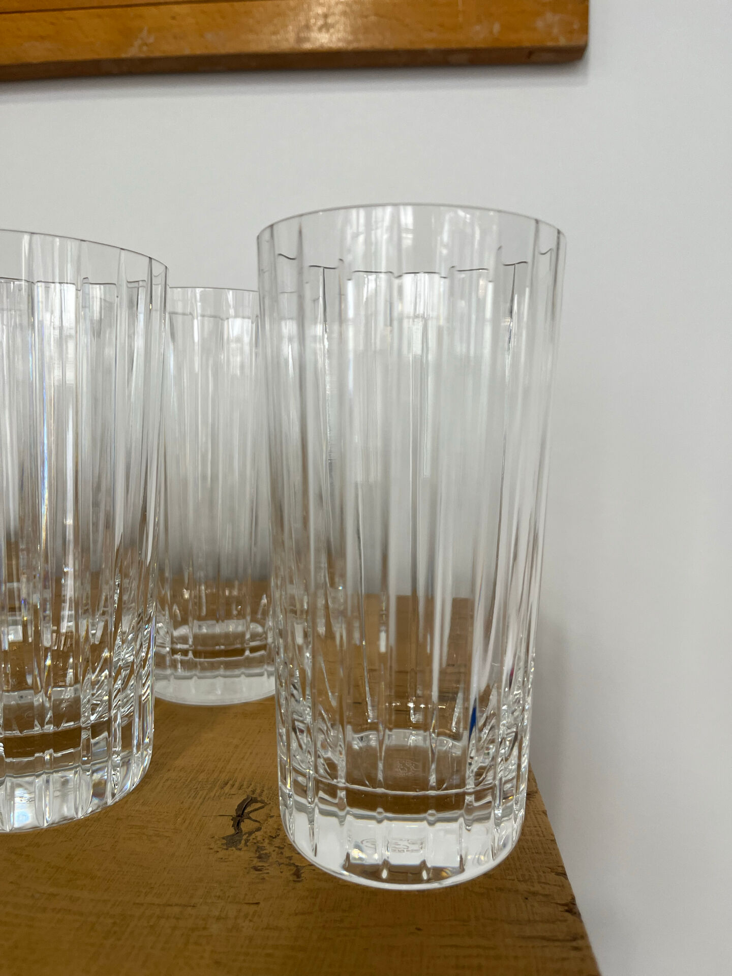 Set of 6 Baccarat "Harmonie" tankards.