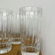 Set of 6 Baccarat "Harmonie" tankards.