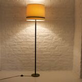 Leather-covered floor lamp, K & L Belysning Sweden.