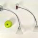 Postmodern Flexible Gooseneck Wall Light from Alva-Line, Italy, 1970s, Set of 2