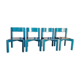 Chaises école maternelle en bois