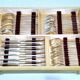 Georg jensen cutlery - cypress model - 133 pieces, sterling silver