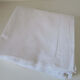 Old white cotton sheet