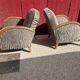 Pair of art deco armchairs