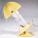 Mushroom lamp with clip