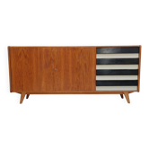 Enfilade U 460 noir et blanc Jiri Jiroutek pour Intérier Praha 1960