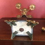 Pair of old candlesticks