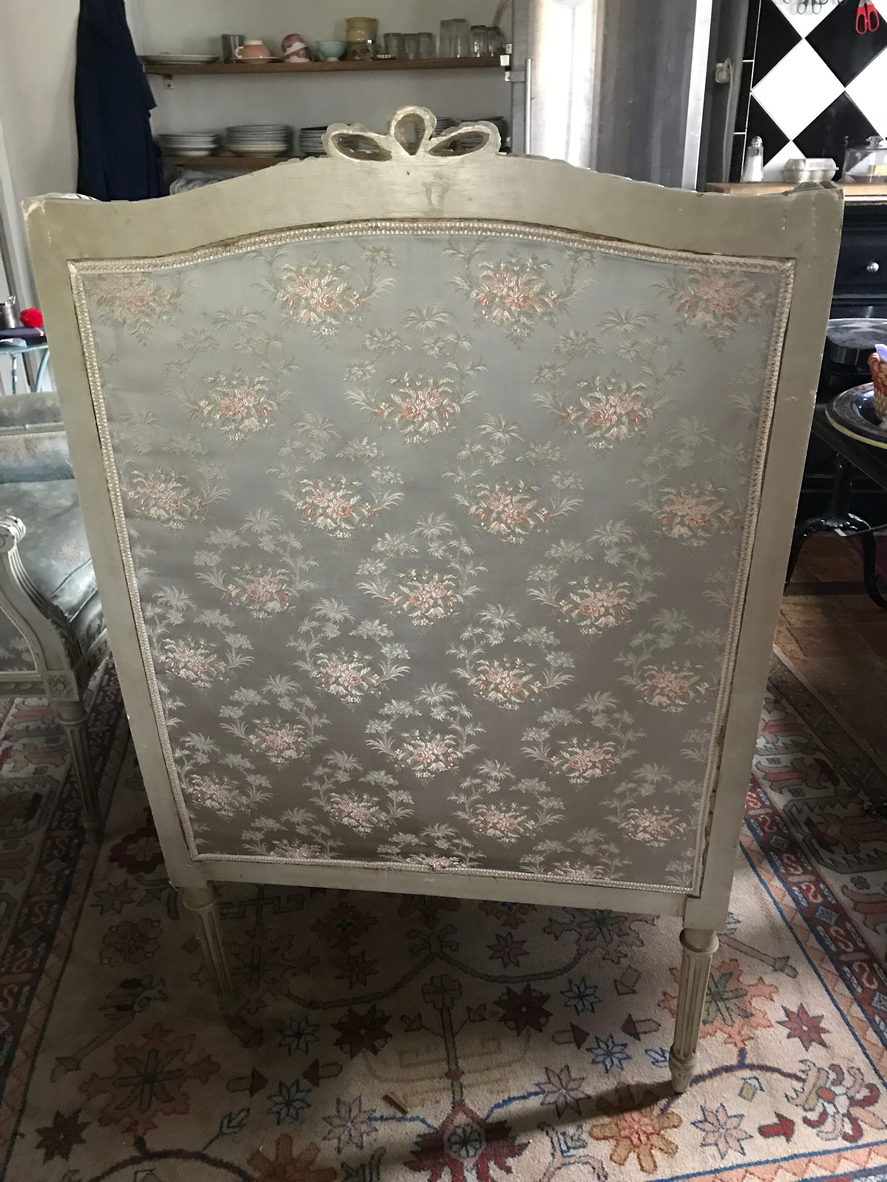 Pair of bergères XIXth