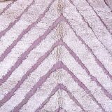 Tapis rose maroccain en laine 200cmx300cm