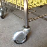 Yellow formica dessert