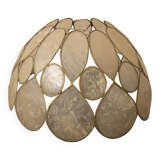 Mother-of-pearl and brass suspension