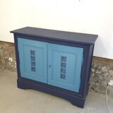 Small two-door wooden sideboard from the 1930s