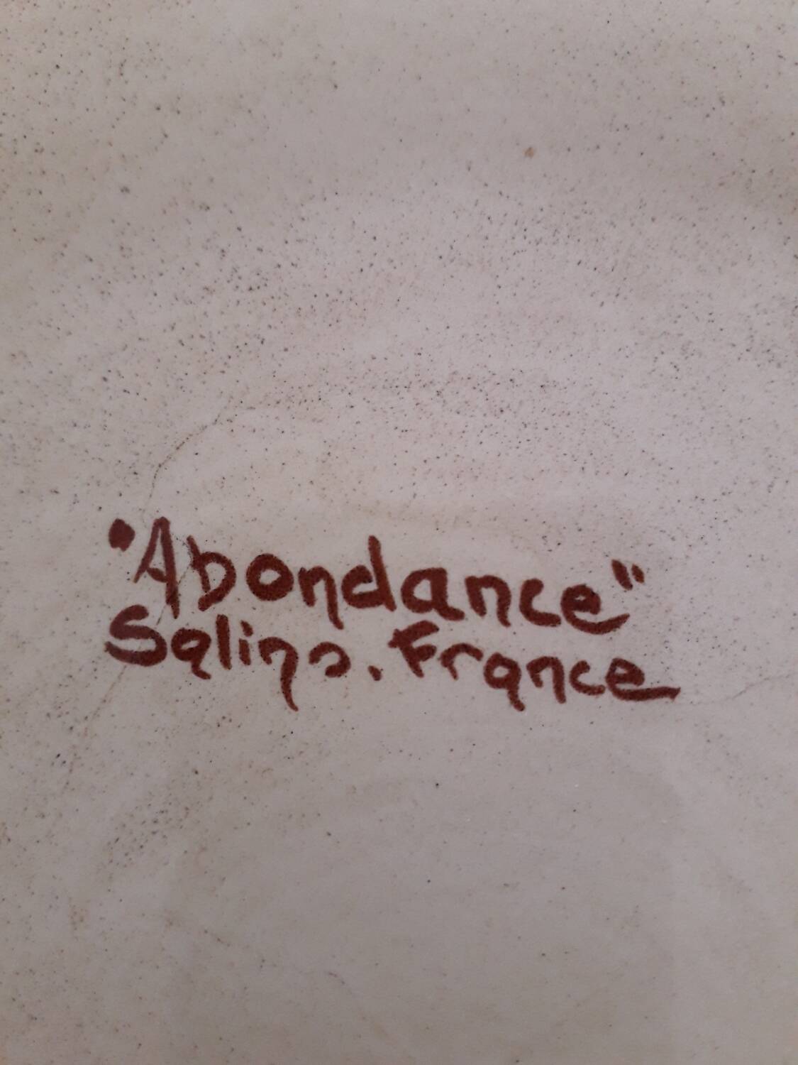 Salins France collection plates