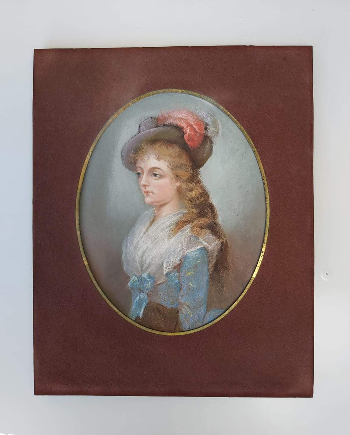 18th century pastel portrait