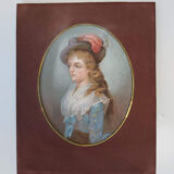 Portrait pastel 18ème siècle