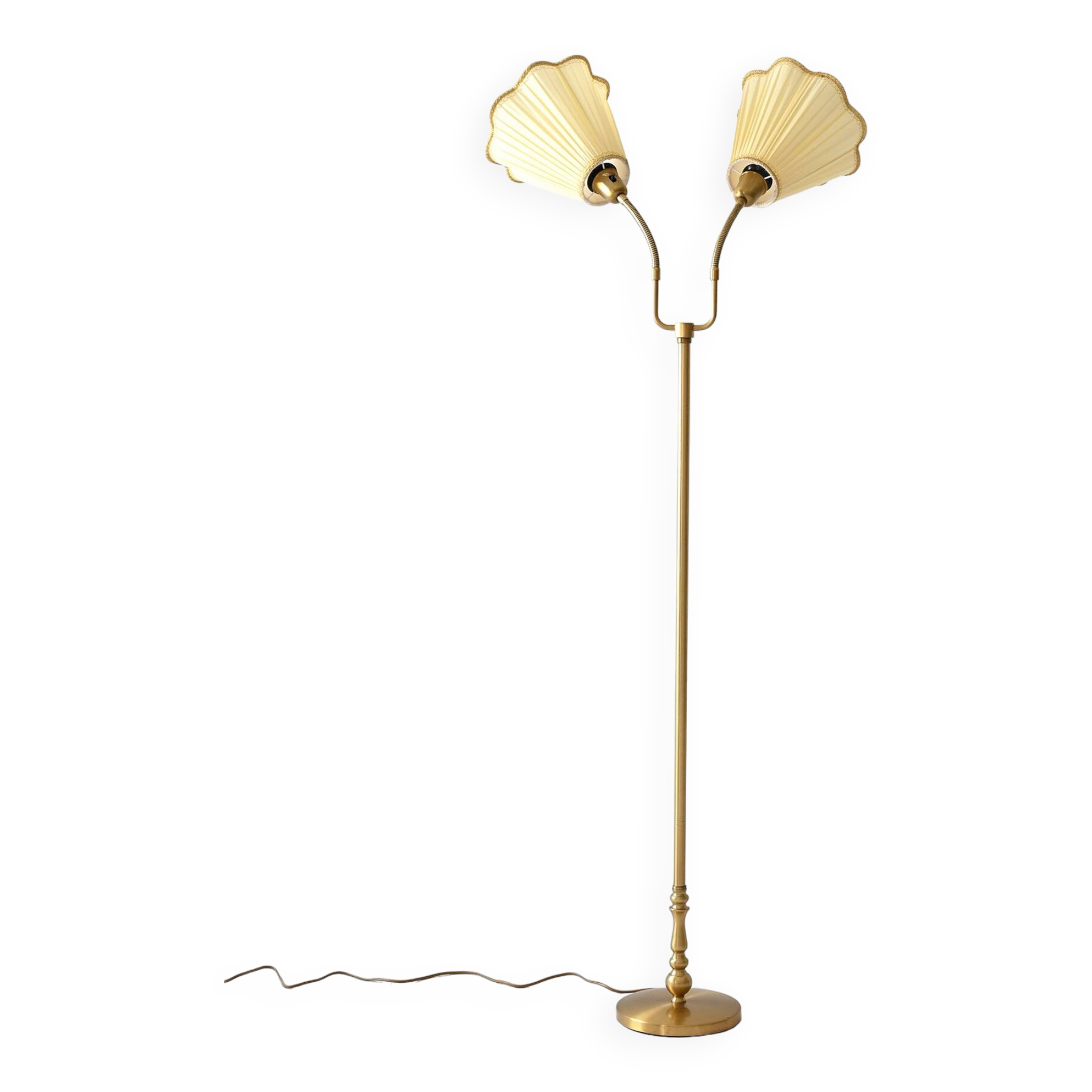 Vintage lamp with two arms