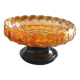 Glass compote bowl