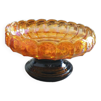 Glass compote bowl