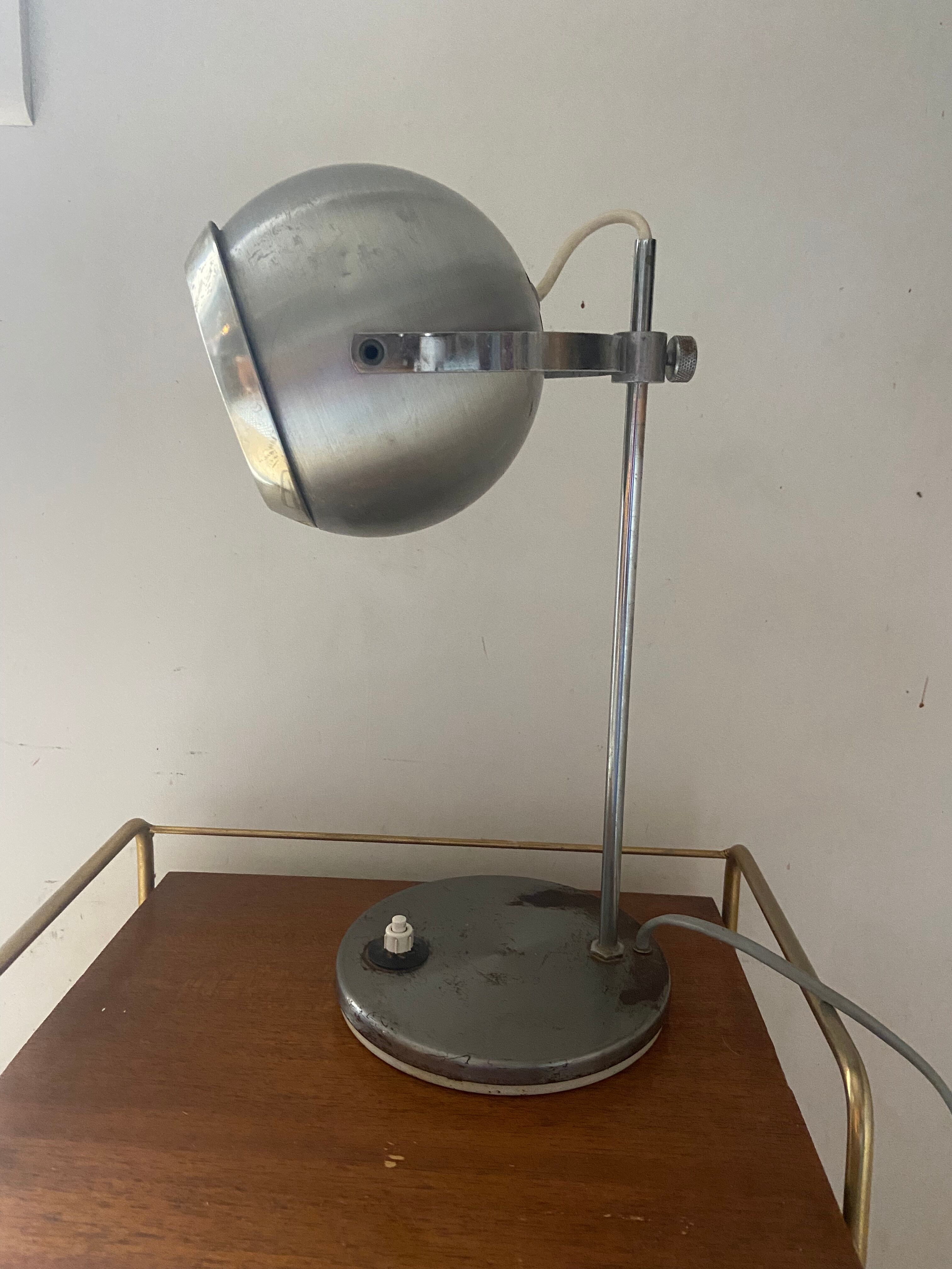 Eye ball lamp 70s