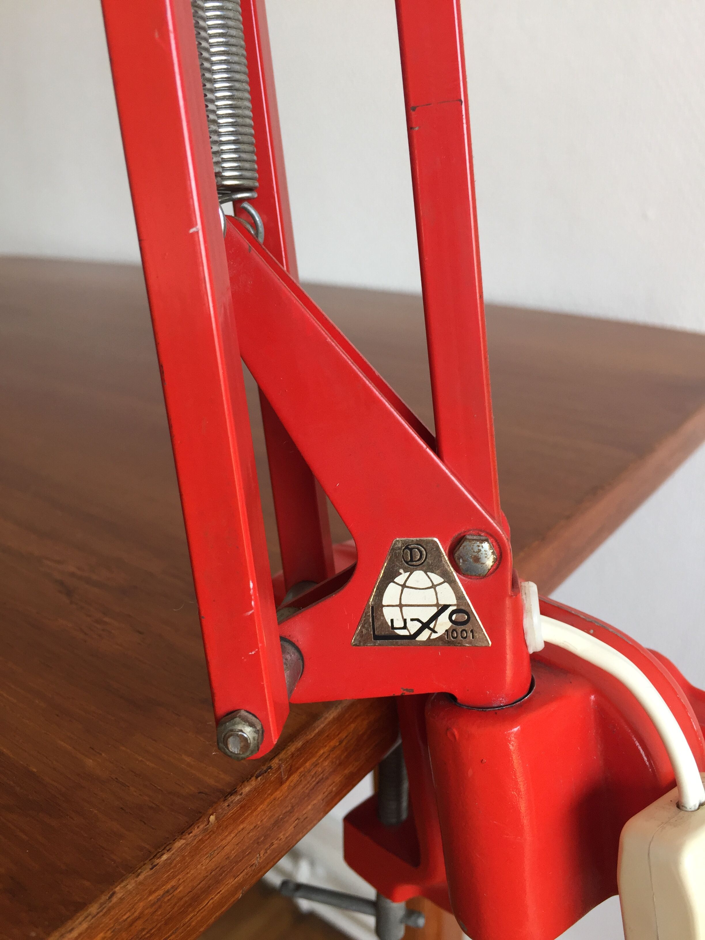 Luxo 1001 design desk lamp Jacob Jacobsen