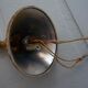 Suspension lamp 4 burners, plexiglass baroque style vintage 50-60s