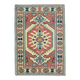 1970s Vintage Turkish Oushak Handmade Wool Cotton Pink Area Rug 162x226