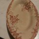 Old iron earthenware dish from Choisy le Roy