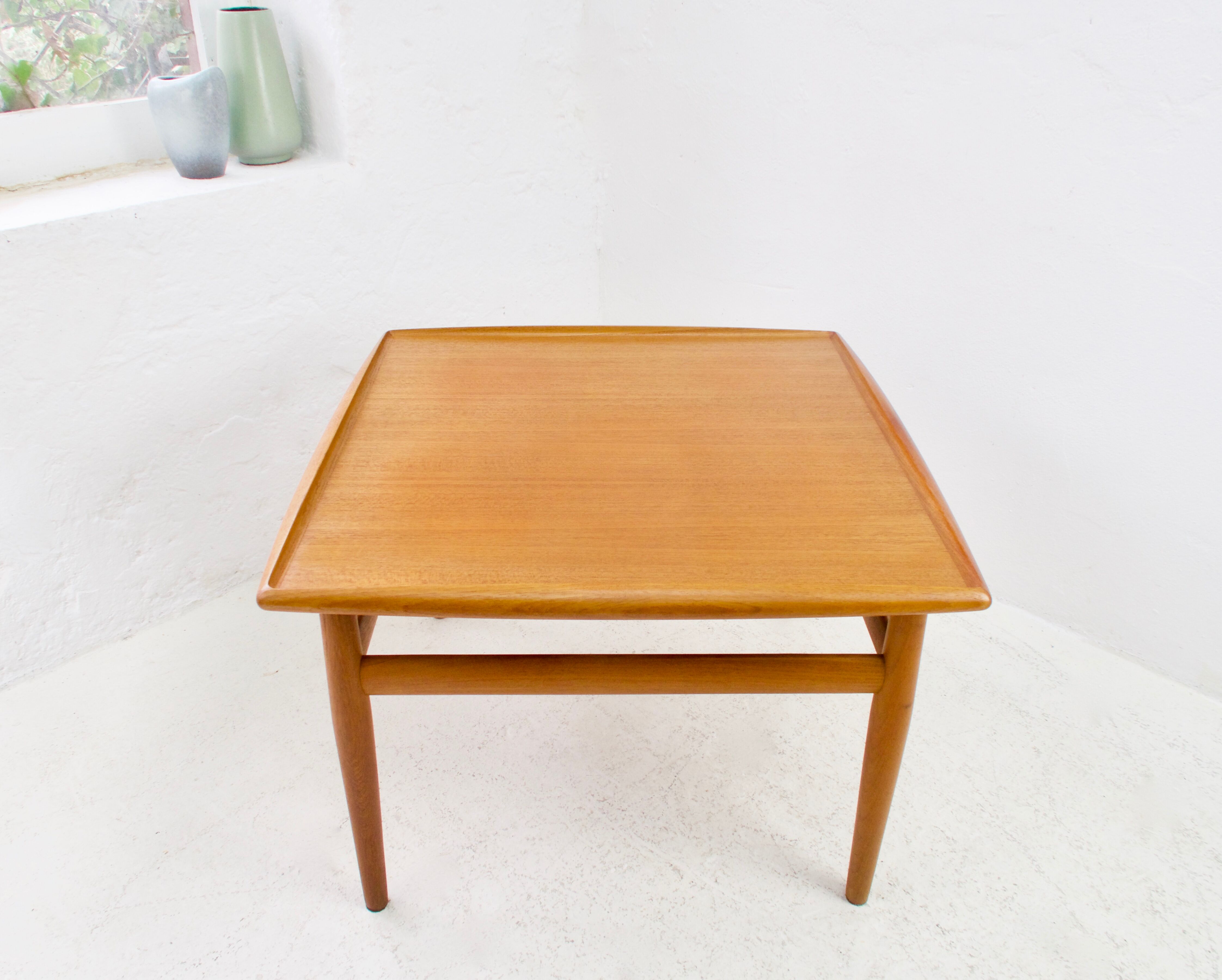 Teak coffee table by Grete Jalk, 1960