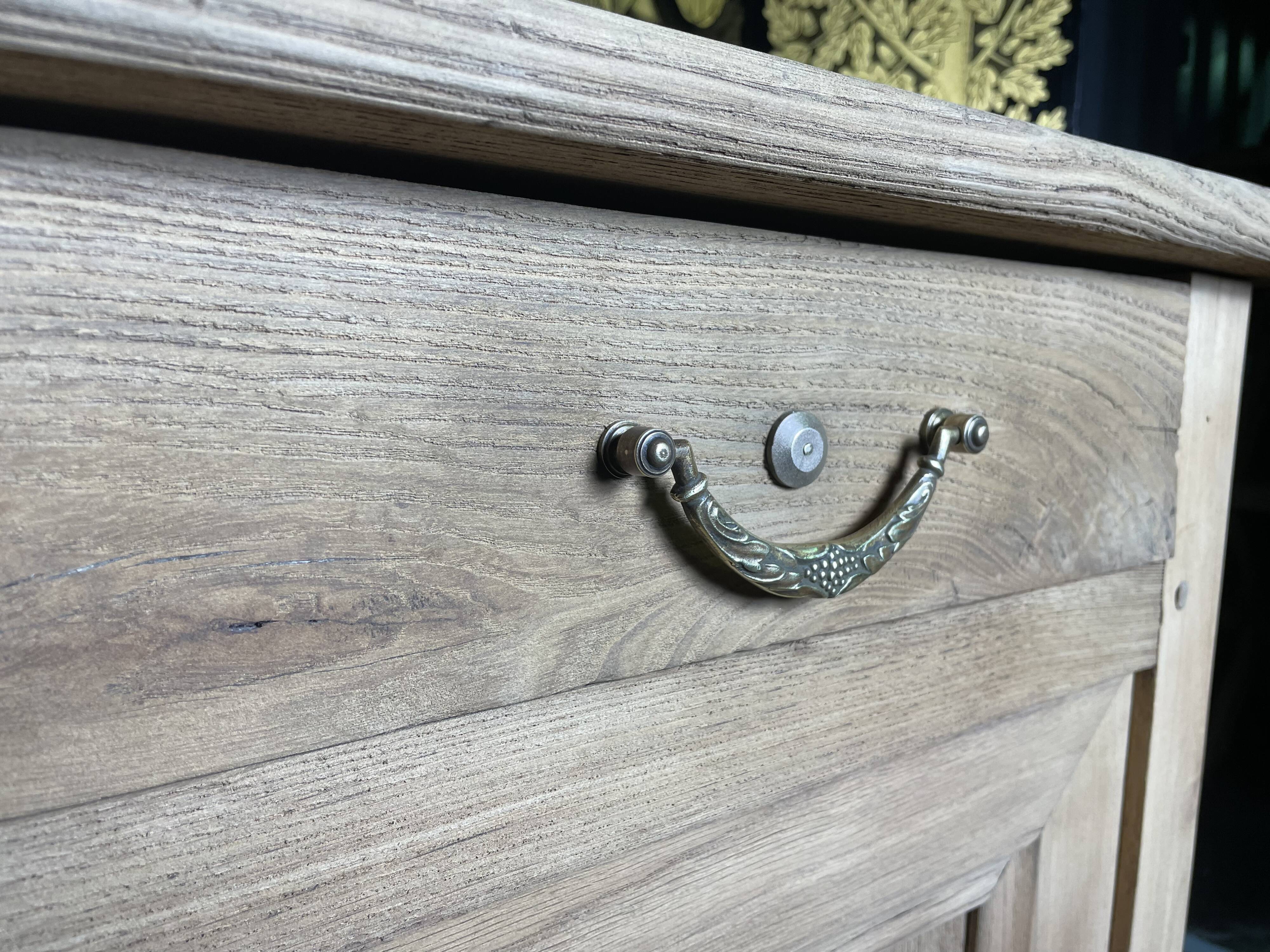 Buffet at support height Louis Philippe in aero oak erased 19th