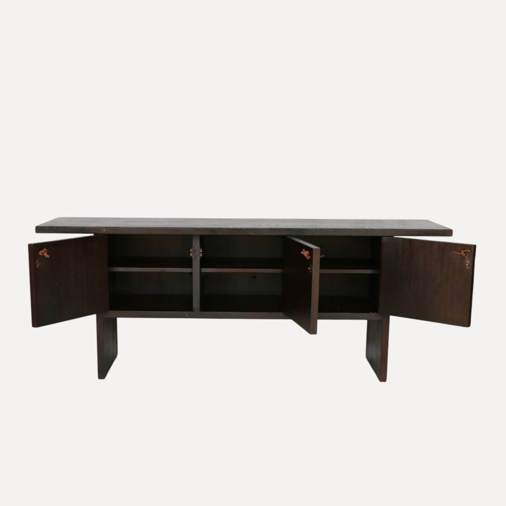 A solid oak sideboard, France 1950s.